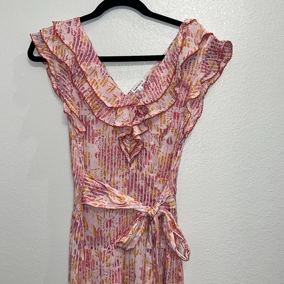 Poupette St. Barth Della Ruffle Maxi Dress - Picture 3 of 8